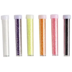 Gifi Tube de paillettes multicolores 5g x6