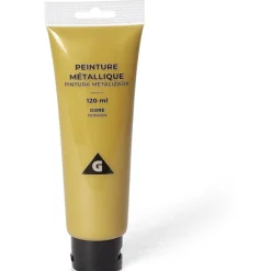 Gifi Tube peinture acrylique 120ml doré métallisé
