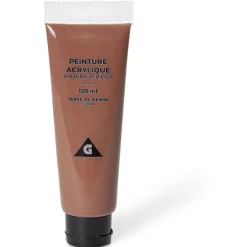 Gifi Tube peinture acrylique 120ml terre de sienne