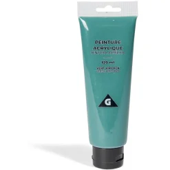 Gifi Tube peinture acrylique 120ml vert viridien