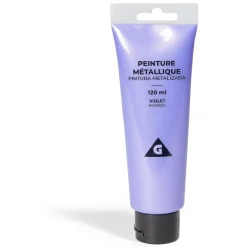 Gifi Tube peinture acrylique 120ml violet métallisé