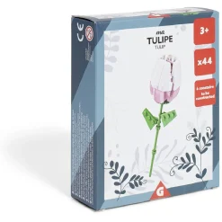 Gifi Jeux D'Imagination Et D'Imitation<Tulipe fleur à construire H16cm 70 pièces - 4 modèles