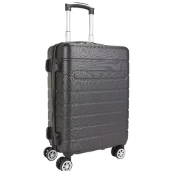 Outlet Gifi Valise cabine ABS noir 50 cm