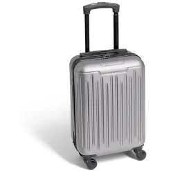 Clearance Gifi Valise cabine low cost 26L avec 4 roues amovibles gris H51cm