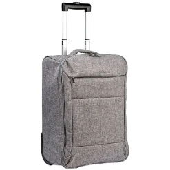 Discount Gifi Valise cabine pliable polyester gris