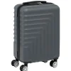 Discount Gifi Valise cabine rigide grise 39,5x22xH56cm 38L