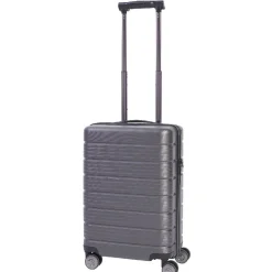 Online Gifi Valise cabine 4 roues avec compartiment USB grise