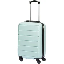 Outlet Gifi Valise cabine trolley bleu clair