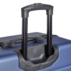 Outlet Gifi Valise rigide bleue marine L66xl45xH25 cm