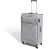 Outlet Gifi Valise souple 73L polyester gris