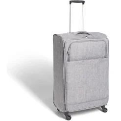 Outlet Gifi Valise souple 73L polyester gris