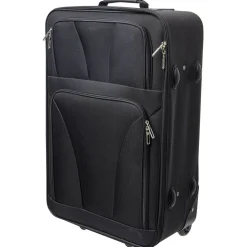 Online Gifi Valise souple 4 roues bleu H.65 cm