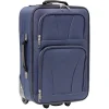 Sale Gifi Valise souple 4 roues bleu H.55 cm