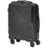 New Gifi Valise sur roulettes noir H56 cm