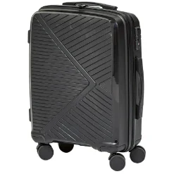 New Gifi Valise sur roulettes noir H56 cm