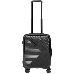 New Gifi Valise sur roulettes noir H56 cm