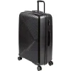 Discount Gifi Valise sur roulettes noir H75 cm
