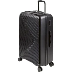 Discount Gifi Valise sur roulettes noir H75 cm