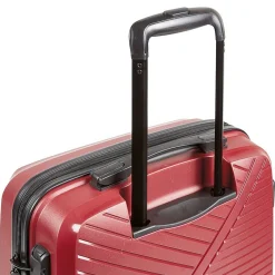 Discount Gifi Valise sur roulettes rouge H56 cm