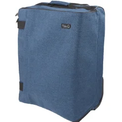 Clearance Gifi Valise trolley pliable bleue
