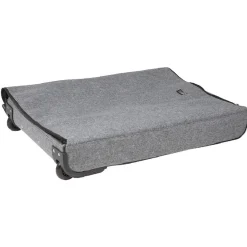 Gifi Valise trolley pliable grise et noire