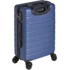 Clearance Gifi Valise trolley rigide 4 roues bleu marine L. 50 cm