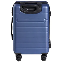 Clearance Gifi Valise trolley rigide 4 roues bleu marine L. 50 cm