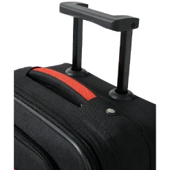 Discount Gifi Valise trolley à roulette souple bleu marine L