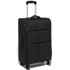 Online Gifi Valise trolley souple roues multidirectionnelles gris H60 cm