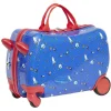 Sale Gifi Valise trotteur enfant bleu 47x31xH23,5 cm