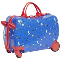 Sale Gifi Valise trotteur enfant bleu 47x31xH23,5 cm