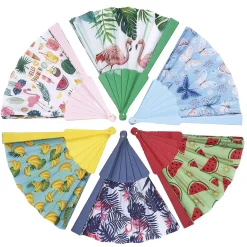 Gifi Éventail en polyester imprimé - 3 modèles