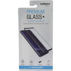 Verre trempé incurvé pour Samsung S8 Plus transparent*Gifi Online
