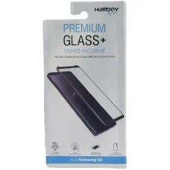 Verre trempé incurvé pour Samsung S9 transparent*Gifi Discount