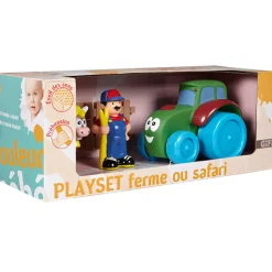 Gifi Jeux D'Imagination Et D'Imitation<Véhicule et figurine ferme ou savane