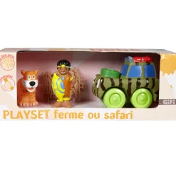 Gifi Jeux D'Imagination Et D'Imitation<Véhicule et figurine ferme ou savane