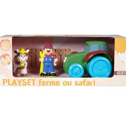 Gifi Jeux D'Imagination Et D'Imitation<Véhicule et figurine ferme ou savane
