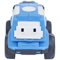 Clearance Gifi Voiture de police plastique bleu 10x6,5xH7 cm