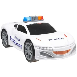Gifi Jeux D'Imagination Et D'Imitation<Voiture de police sonore et lumineuse blanche
