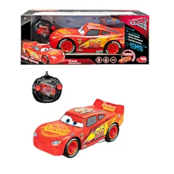 Gifi Jeux D'Imagination Et D'Imitation<Voiture radiocommandé Cars Flash Mac Queen rouge et jaune