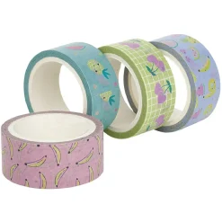 Washi tape fruit ruban adhésif x4*Gifi Clearance