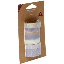 Gifi Washi tape x6 pastel 5m