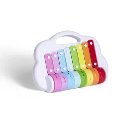 Discount Gifi Xylophone multicolore métal et plastique 30,5x21,5xép7cm
